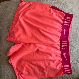 Nike pro dri fit large athletic shorts